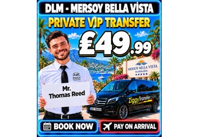 Dalaman to Mersoy Bellavista Hotel Marmaris (İçmeler) 